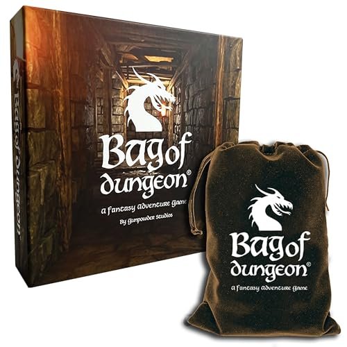 Bag of Dungeon–Fantasy Adventure Board Game for Families &...