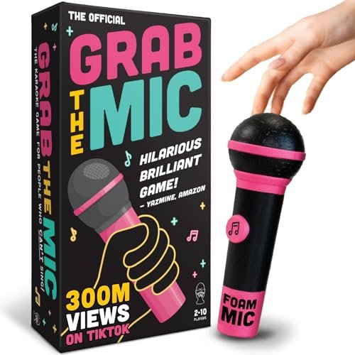 Lucky Egg Official Grab The Mic – Karaoke Board Game