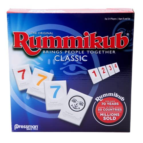 Pressman Rummikub - The Original Rummy Tile Family Game