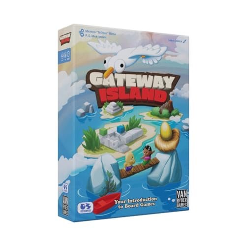 Van Ryder Games - Gateway Island Board Game: 21 Games