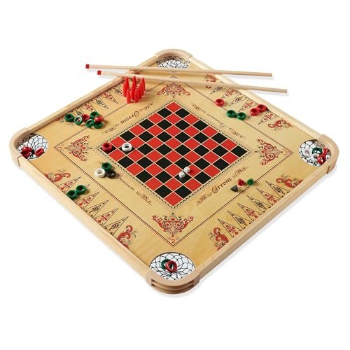 Carrom Board Game Set — Large Board Family Games