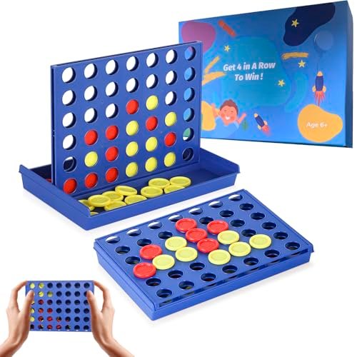 Pedolini 4 in a Row Connect Game Travel Mini