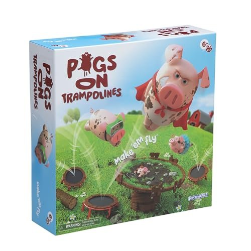 Pigs on Trampolines Board Games – Family Kids Game