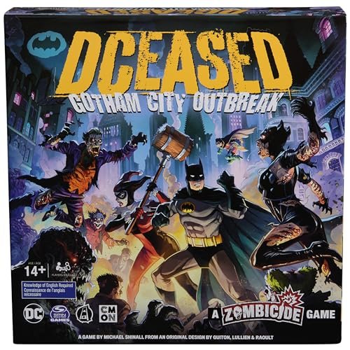 Spin Master Games, DCeased: Gotham City Outbreak, Zombicide...
