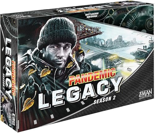 Pandemic Legacy Season 2 Board Game (Black) Cooperative...