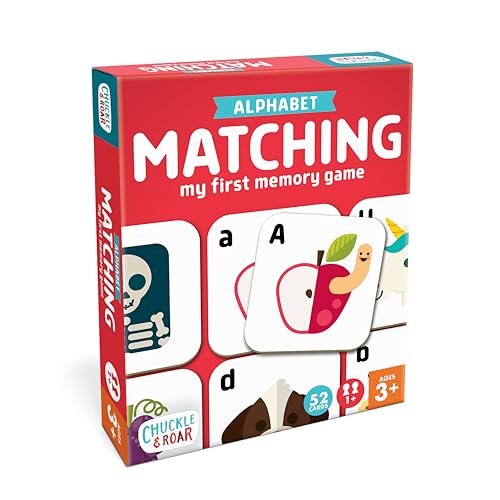 Chuckle & Roar Alphabet Matching Memory Game Preschool ABC
