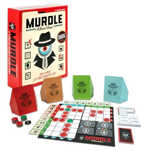 Endless Games Murdle Board Game | Based on crime puzzles