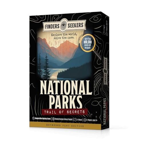 Finders Seekers Escape Room Game for Adults National Parks...