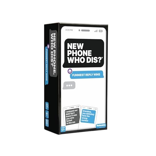 New Phone, Who Dis? by Relatable – Text Message Party