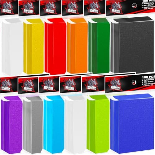 1200PCS Matte Card Sleeves for Trading Cards Standard Size...