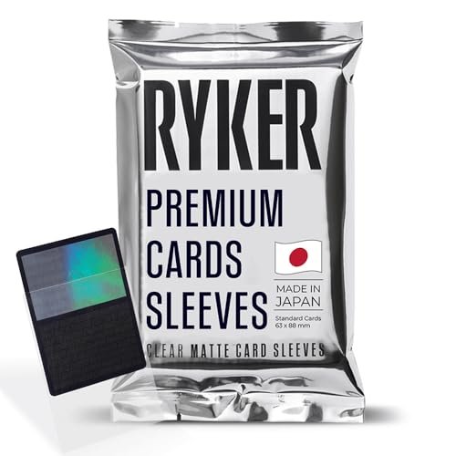 Ryker Sleeves Standard Size Matte Card Sleeves for MTG &