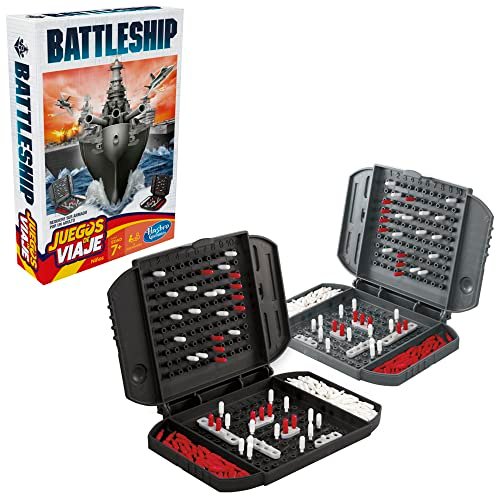 Hasbro Gaming Battleship Grab and Go Game (Travel Size)
