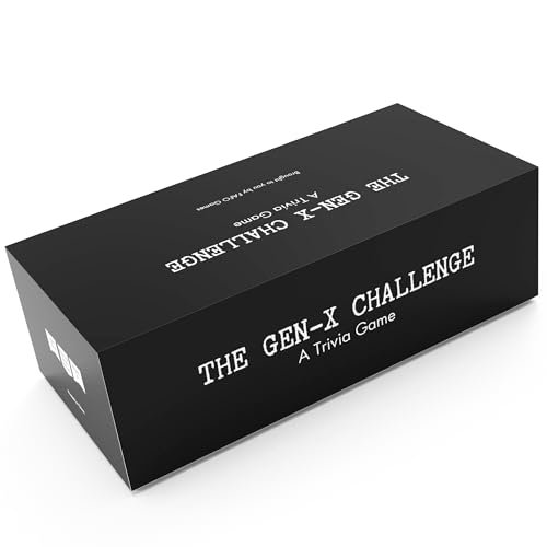 FAFO GAMES The Gen-X Challenge - 80s 90s Trivia Game