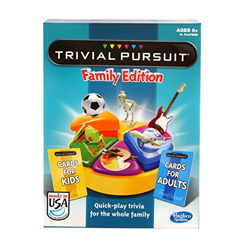 Hasbro Gaming Trivial Pursuit Game: Family Edition Trivia...