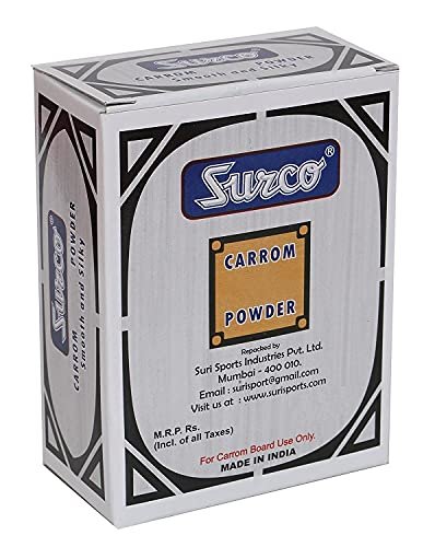 Surco Professional Carrom Board Powder for Carrom Board...